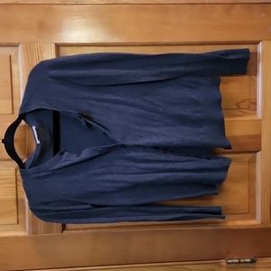 Dark gray LOFT cardigan